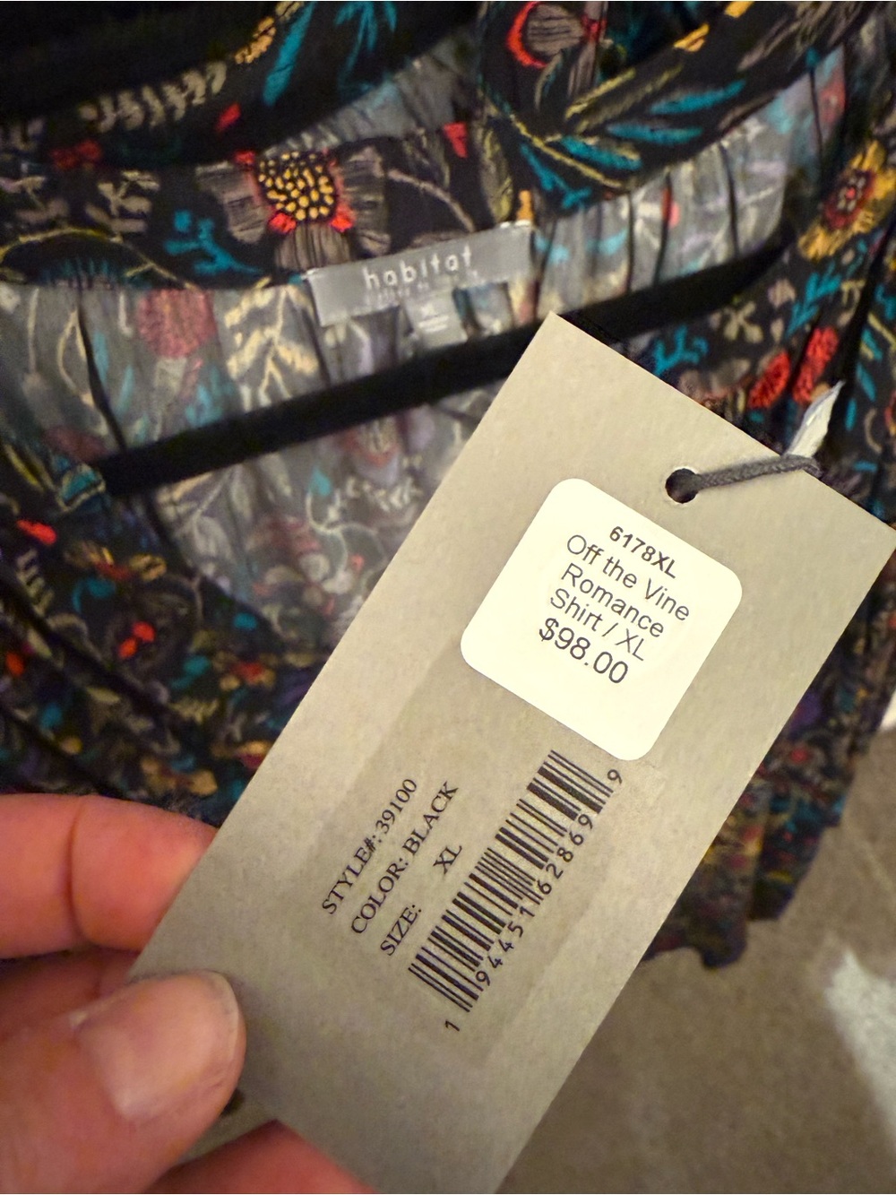 Habitat Off the Vine Romance Blouse - Picture 12 of 12